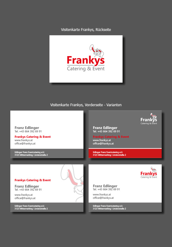 Visitenkarten für Frankys