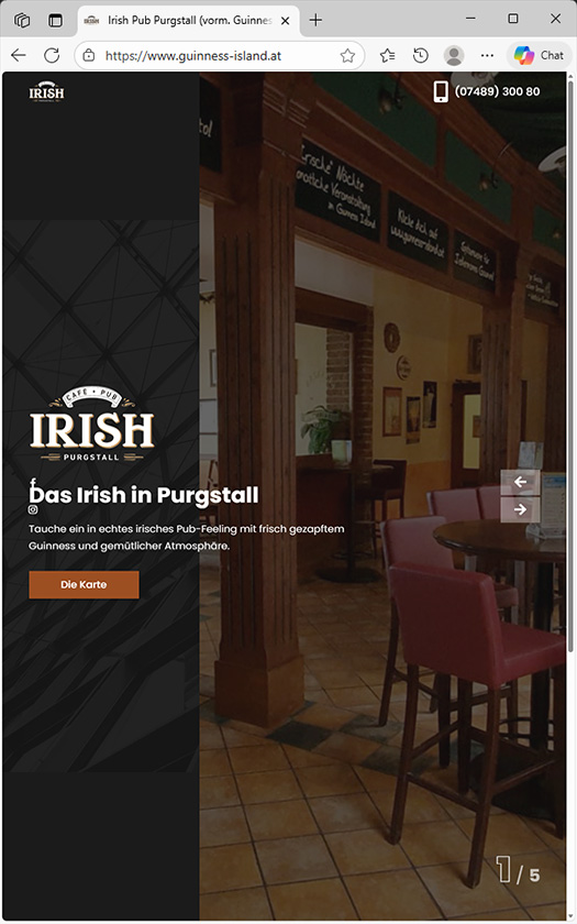 Irish Pub „Das Irish“ (vorm. „Guinness Island“)